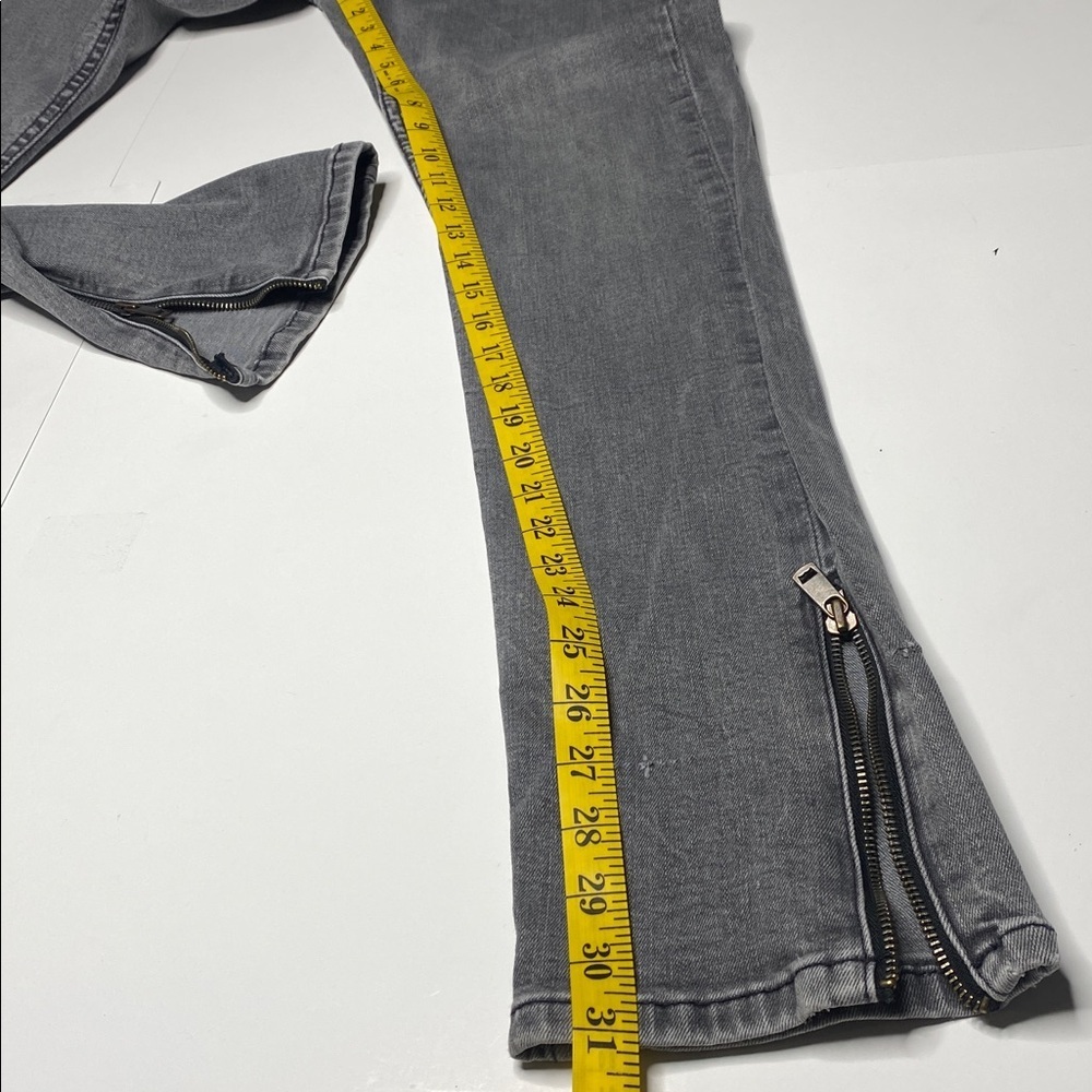 Levi's Lot 510 Grey Ankle Zip Denim Skinny’s - Picture 6 of 13